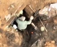 UA Drone attacking russian positions and ammo dumps