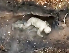 Finishing Off Invader Leftovers With Grenades