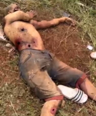 They found a murdered young man