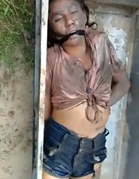 They found a murdered woman in the river