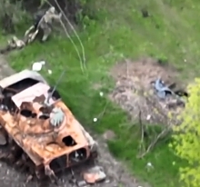 Ukrainian mortar team carries out missions in Bakhmut