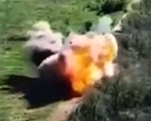 Russian armor destroyed in Zaporizhzhia region