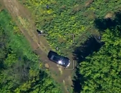 Russian drones hitting Ukrainian infantry, vehicles and bases