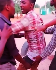 Sudan: Bullet whizzed right through his pants!