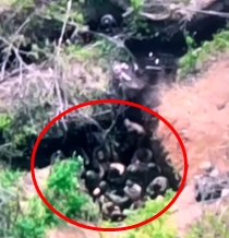 22 members of the RU special forces of the 