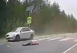 Near Syktyvkar, a pensioner died