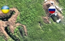 UA 3rd Separate Assault Brigade clears a trench occupied by ORCs