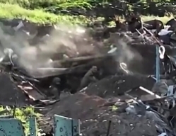 Drones relentlessly destroying ORCs in their holes