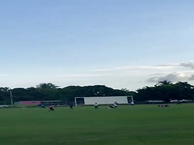 Nine shot, three fatally at football match in Jamaica 