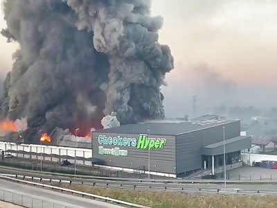 Aftermath of South African looting and protests