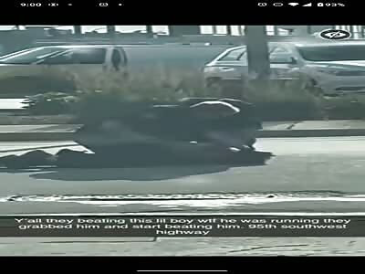 Oak Lawn Police brutally beat Arab kid who ran with gun