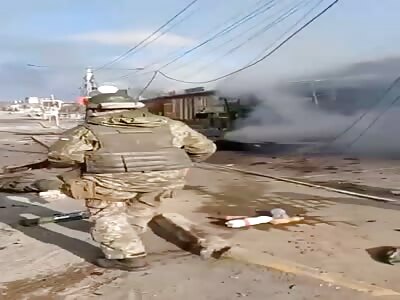 Ukraine today: fire, death and destruction