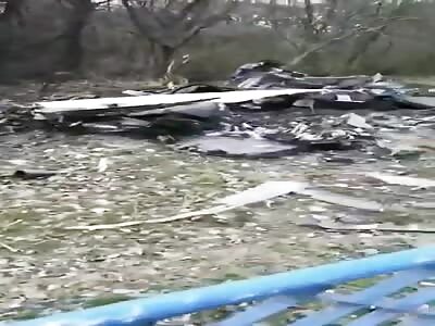 Russian Transport Helicopter Downed!