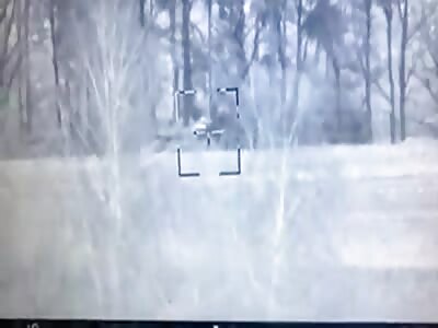 Anti Tank Missile Destroying Target