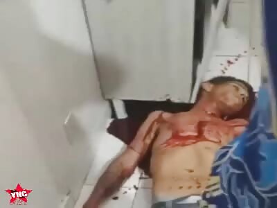 Man was executed Inside his House.