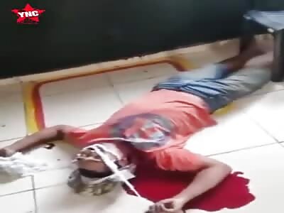 Man was murdered at work.