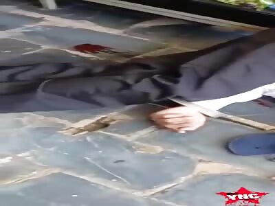 Thief Agonizes After Being Shot