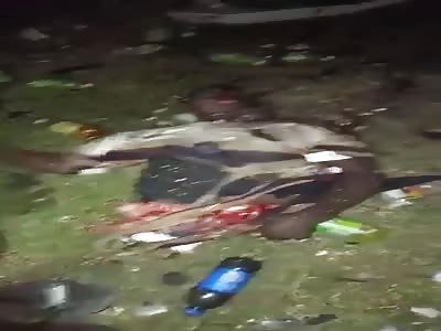 Fatal cement mixer collision.