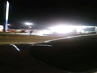 High-speed accident.