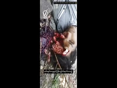 War victims were tortured and killed