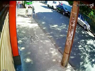 Persecuted and beaten car keeper