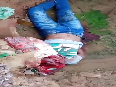 man shot dead by shotgun thrown in Walloon