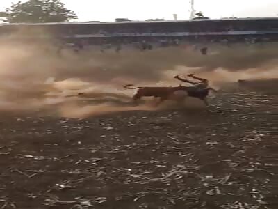 Fucking a spectator at the bull festival