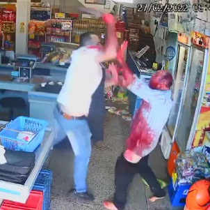 Son kills his own father at a market 