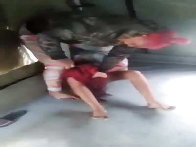 Favela Girl Having Shitty Day