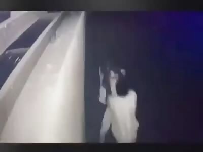 Man strangled on a dark street