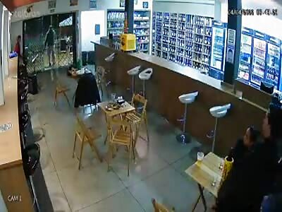 Lard-icide: Fat on fat crime.