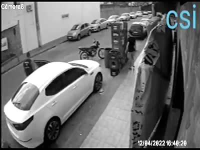 motorcyclist dies running