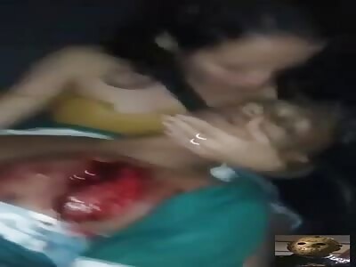 Fuck, man hit with a machete and his lungs come back out