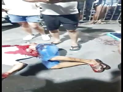 Man stabbed and his guts come out