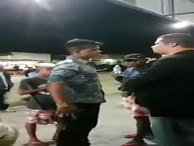 Security never forbids this man from entering