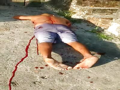 Already Wounded Rival Is Executed with Shots