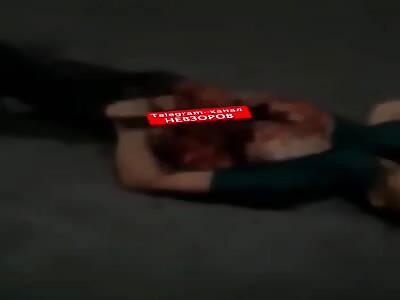 Shot dead in a street