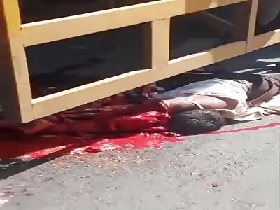 Night gore, beating heart of a crushed man