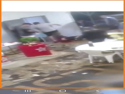 fat man was cruelly beaten in a bar