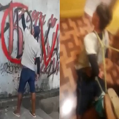 Never Do Graffiti On a Fucking Wall In the Rival Favela