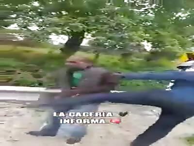 Rapist beaten up by bikers