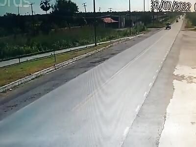 Biker dies when crashing