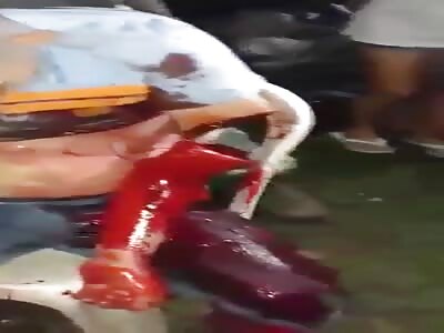 Don't Fuck with a Guy Holding a Machete (More Footage)