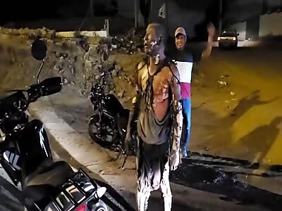 Man Gets Shocked al Stealing a Power Unit (Best Quality) 