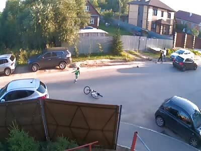 Shocking, victim of a high-speed accident