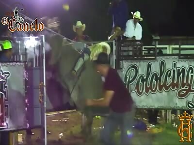 Mexican bullfighters suffering falls this month