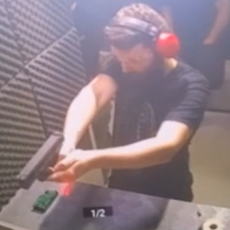 Dude Commits Suicide Right at a Shooting Range.