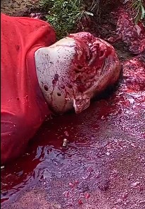 Horrific homicide scene in Brazil