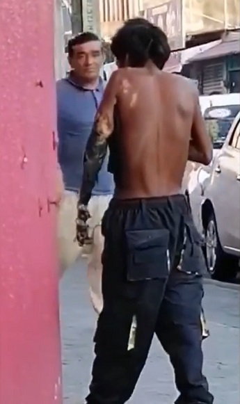 Zombie Walk Of Electrocution Survivor