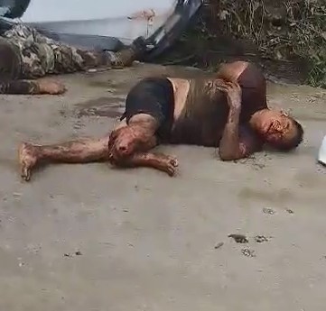 Little boy soldiers ambushed and killed